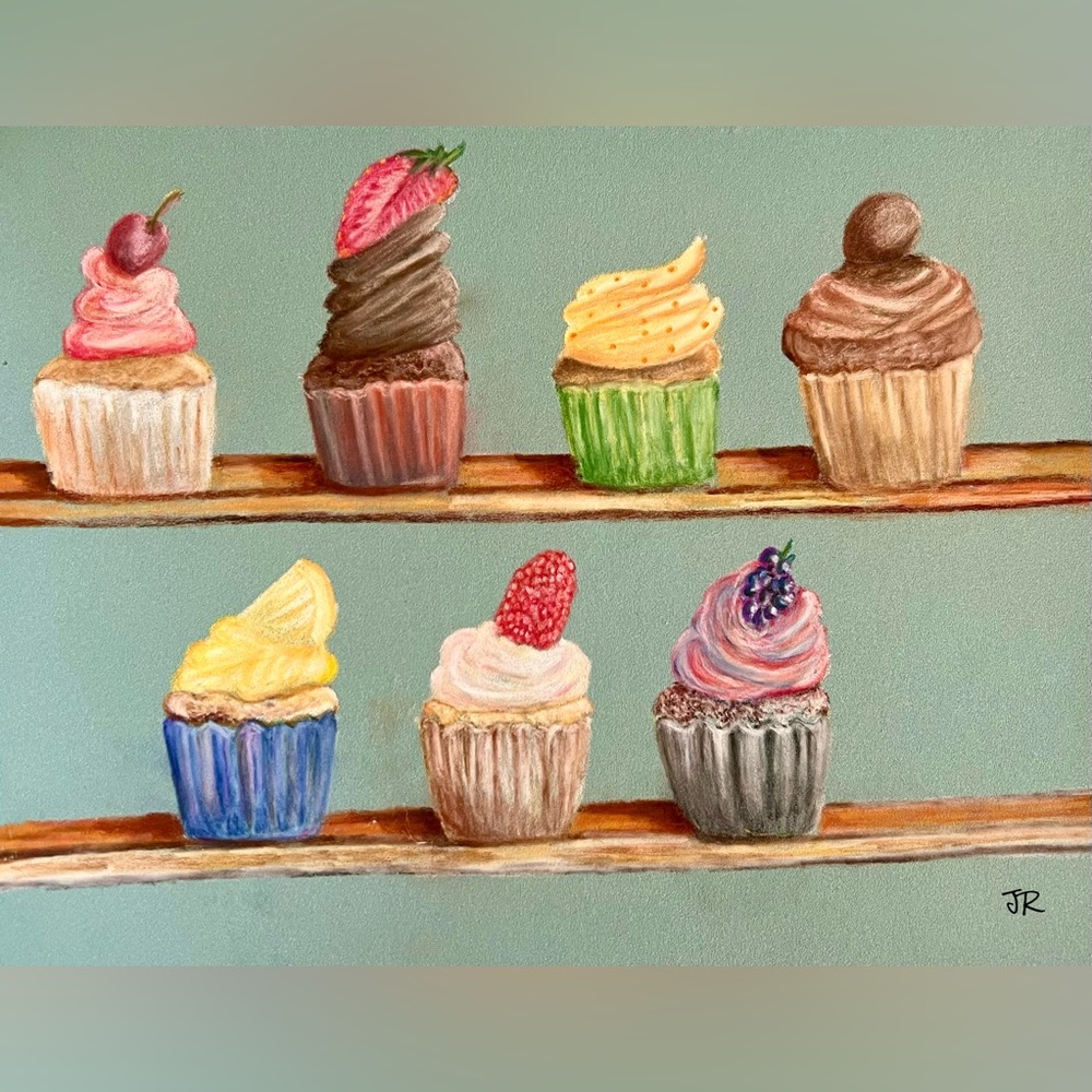 Art Cupcakes JR  Canadian Artist Limited Edition Gallery Quality Print